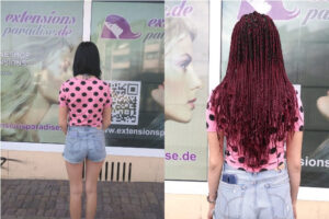Braids - vorher nachher