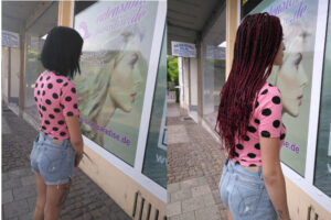 Rote Braids