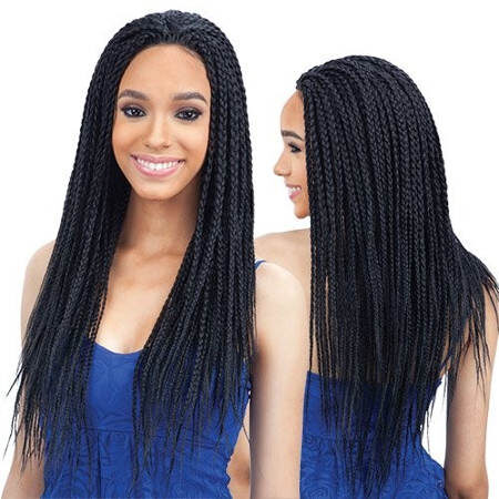 Freetress Equal Synthetic Lace Front Wig - Box Braid